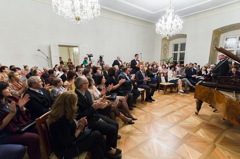 Slavnostní otevření hudebního sálu zámku Rosice 10. 11. 2019 (HO)